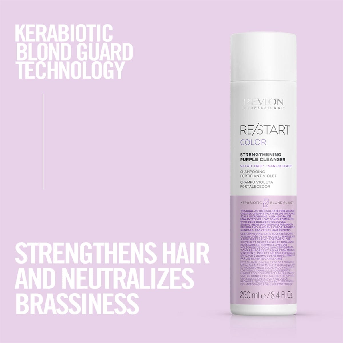Revlon Professional ReStart Strengthening Purple Cleanser 250ml