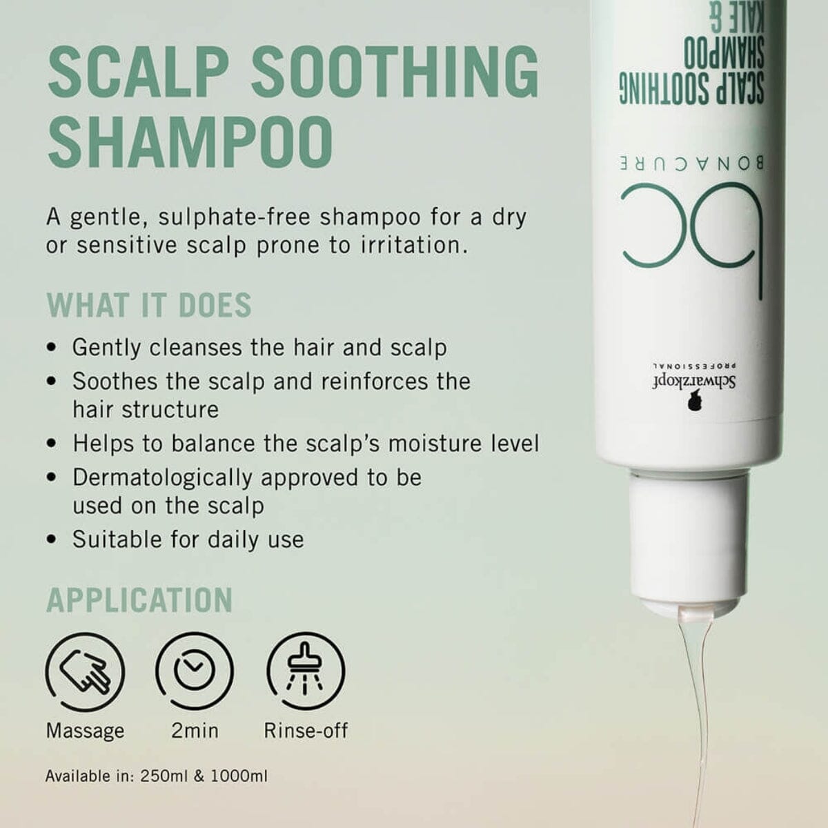 Schwarzkopf Professional BC Bonacure Scalp Soothing Shampoo 250ml